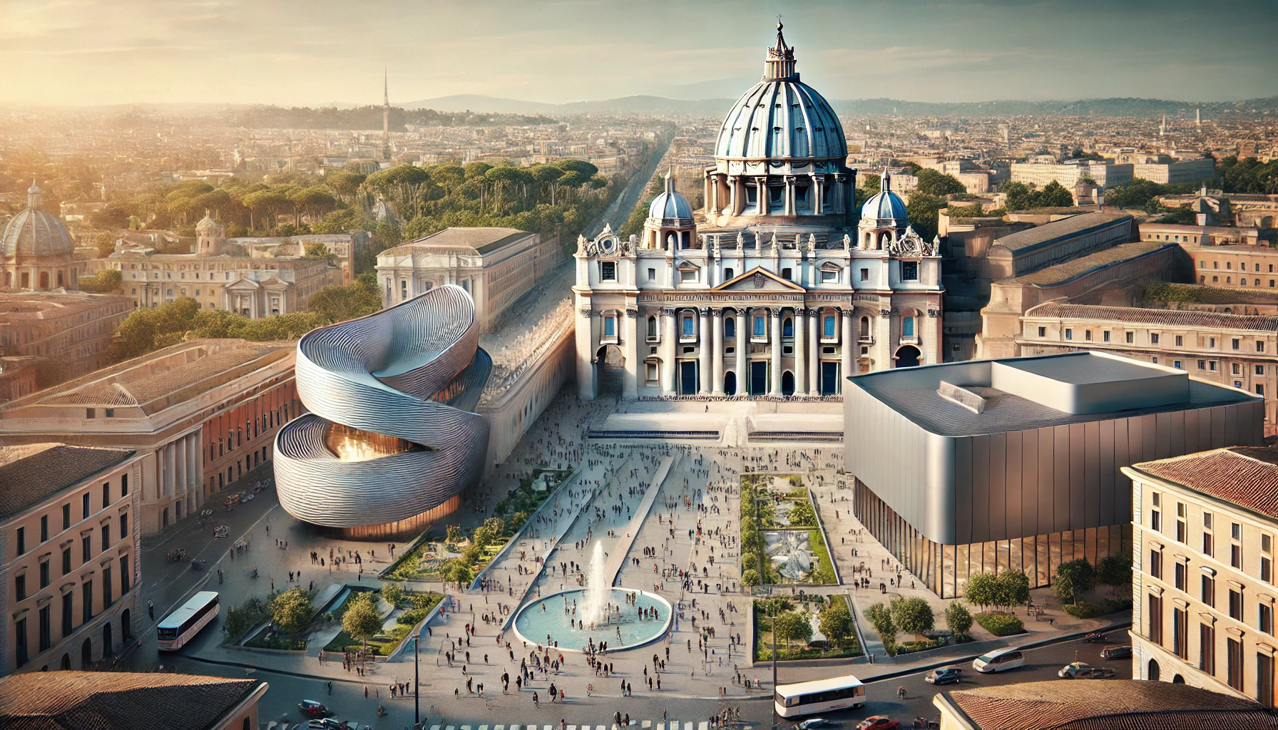 the vibrant cultural and modern side of Rome.